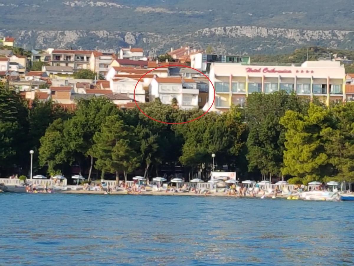 Apartman Lara Crikvenica Bagian luar foto